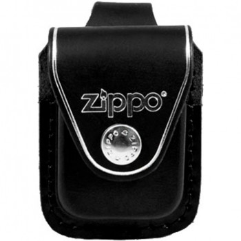 Чехол для зажигалки Zippo на ремень черного цвета