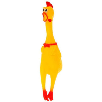 Игрушка-пищалка "Кричащая курица" (40 см)