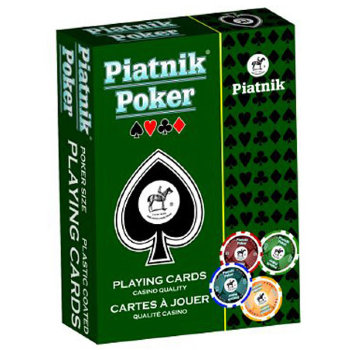 Игральные карты "Poker" (Piatnik, 54 карты)