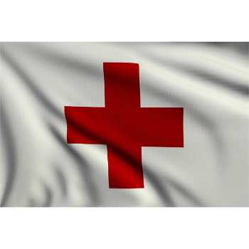Флаг Красного креста (135 х 90 см)