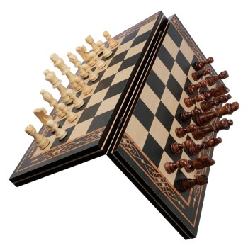 Шахматы, шашки, нарды 3 в 1 "Триумф" (магнитные, 39 см)