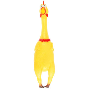 Игрушка-пищалка "Кричащая курица" (55 см)