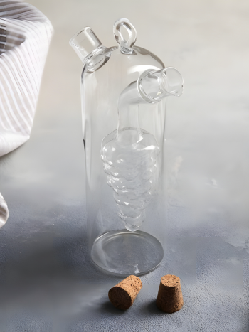 Бутылка для масла и уксуса "Виноград" (300 и 50 мл)