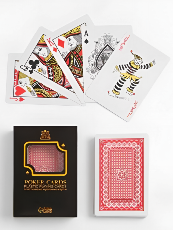 Пластиковые игральные карты "Poker Cards" (54 карты)