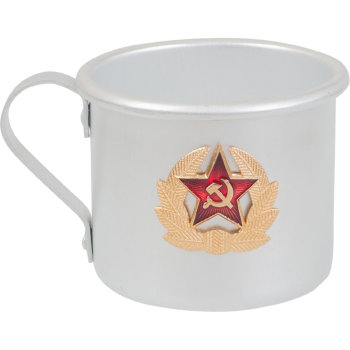 Алюминиевая кружка "Советская звезда" (500 мл)