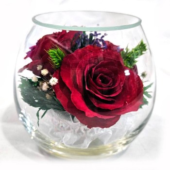 Розы в стекле BmiR (9 см)