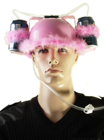 Гламурная пивная каска