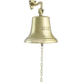 Корабельный колокол рында "1842" (диаметр 18 см)