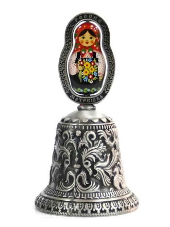 Колокольчик "Матрешка" (8,5 см)