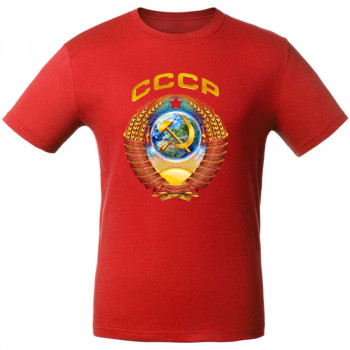 Мужская футболка "Герб СССР" (размер S)