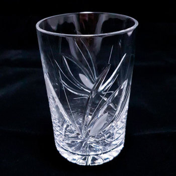 Хрустальный стакан для подстаканника "Цветок" (Неман, 250 мл)
