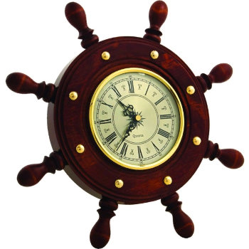 Настенные часы "Штурвал" (34 см, Россия)