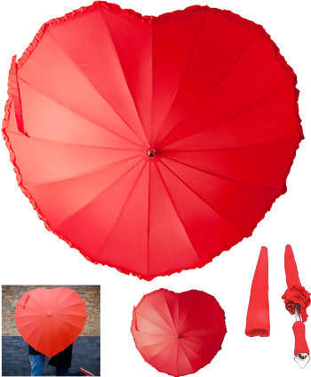 Зонт-трость "Сердце"