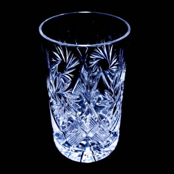 Хрустальный стакан для подстаканника "Солнце" (Неман, 250 мл)