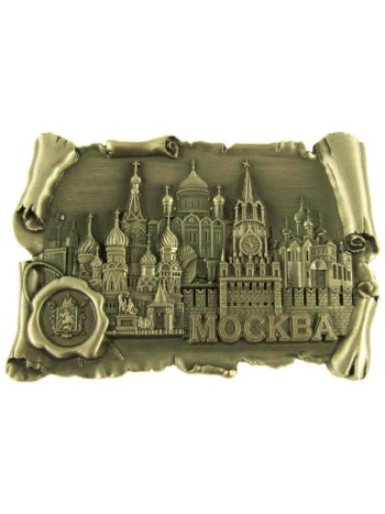 Магнит "Московские красоты" из металла