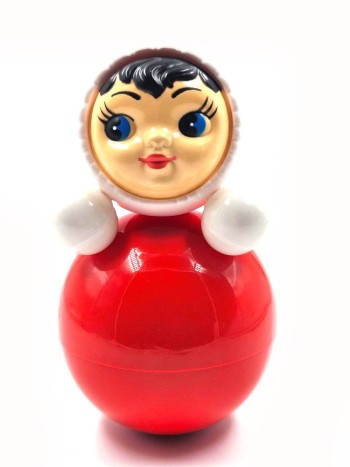 Игрушка детская антистресс Неваляшка "Машенька" (15 см)