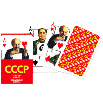 Коллекционные игральные карты "СССР" (Piatnik, 54 карты)