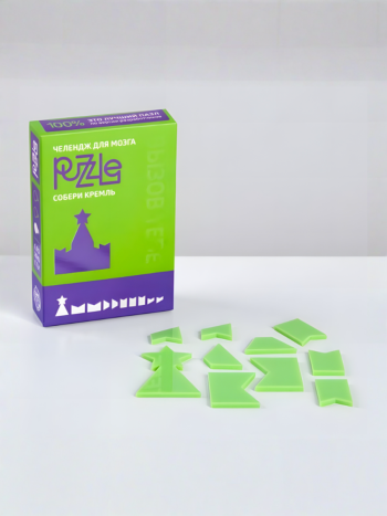 Головоломка "Собери Кремль" (10 деталей)