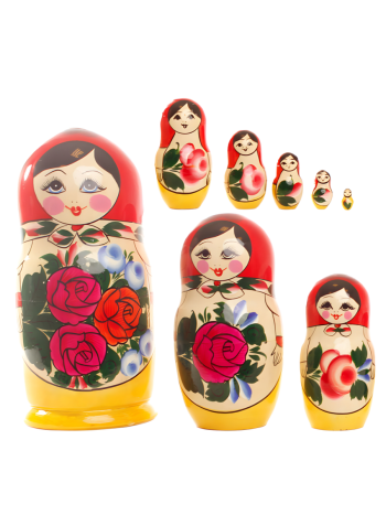 Семеновская матрешка (8 мест, 22 см)
