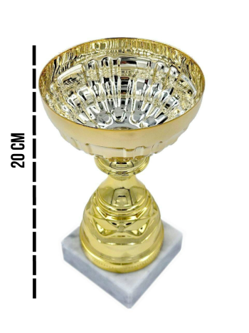 Кубок наградной на мраморной подставке (20 см)
