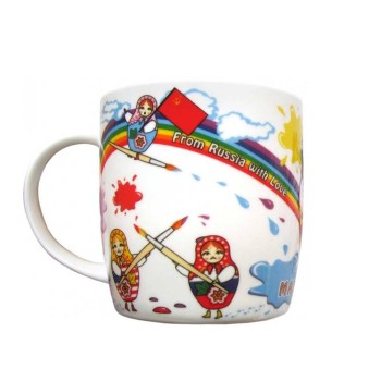 Кружка "Из России" (350 мл) 