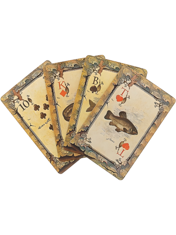 Игральные карты коллекционные "Карты рыбака" (колода 36 карт)