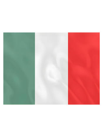Флаг Италии на флажном шелке с карманом для древка (135 х 90 см)