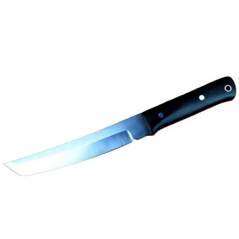 Нож "Японский" из стали 95х18 с рукоятью из дерева с кожаными ножнами