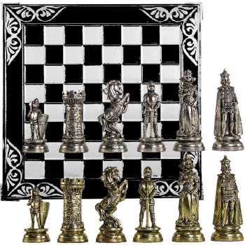 Шахматы "Средневековье" (38 х 38 х 7 см)