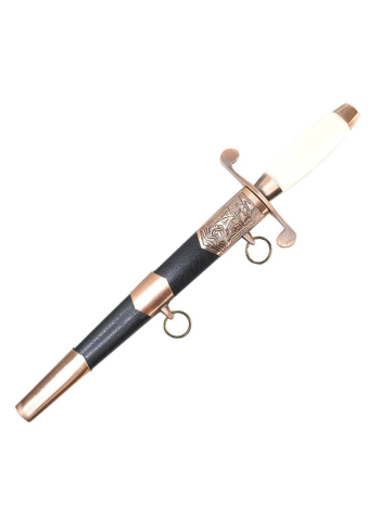 Морской сувенирный кортик с белой рукоятью