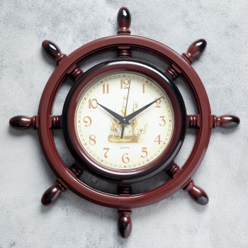 Настенные часы "Штурвал" (35 см)