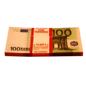 Забавная пачка денег "100 евро"