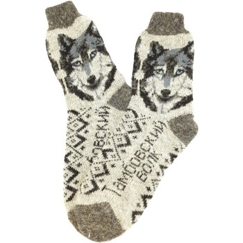 Рассказовские шерстяные носки "Тамбовский волк" (размер 41-44)