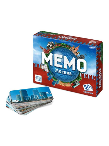Настольная игра Мемо "Москва"