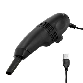Мини USB пылесос для клавиатуры (Черный)