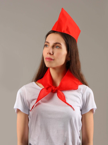  Карнавальный набор "Комплект пионера" (галстук, пилотка)