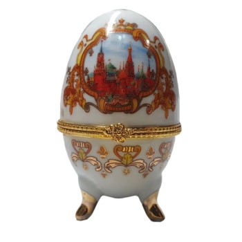 Яйцо-шкатулка "Москва" (7,5 см)