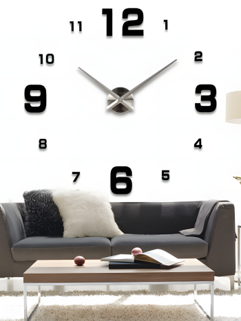 Настенные часы-наклейка "Сделай сам"